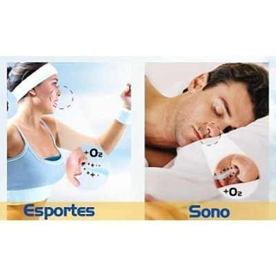 Super Clip Nasal Anti Ronco Silicone Respire E Durma Melhor
