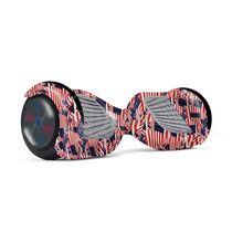 Hoverboard Infantil Skate Elétrico Adesivado America Led USA