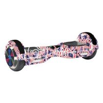 Hoverboard Infantil Skate Elétrico Adesivado America Led USA