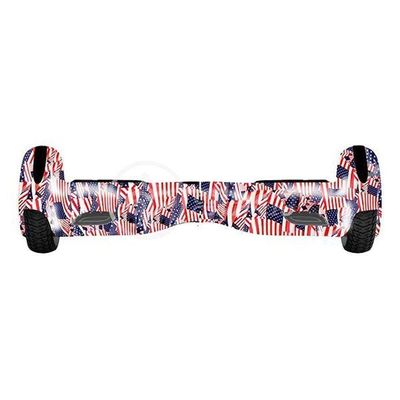 Hoverboard Infantil Skate Elétrico Adesivado America Led USA