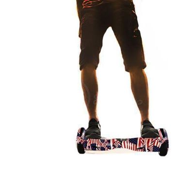 Hoverboard Infantil Skate Elétrico Adesivado America Led USA