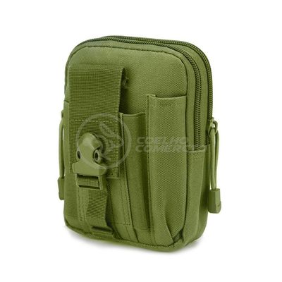 Kit Sobrevivência E Atividades Camping Bolsa Tática verde