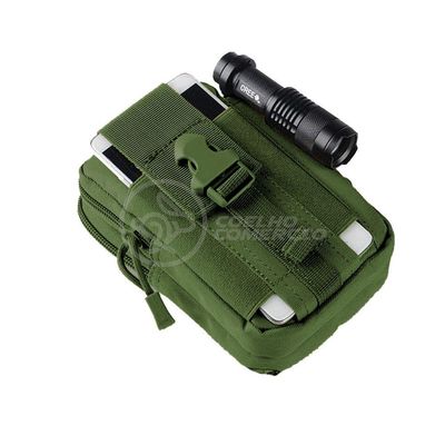 Kit Sobrevivência E Atividades Camping Bolsa Tática verde