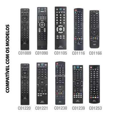 Controle Remoto Mxt 01286 Para Smart Tvs Compatível Com Lg - Modelos Antigos