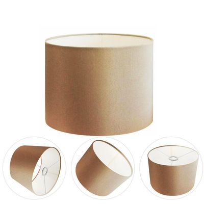 Cúpula Abajur Cilíndrica Cp-7016 ø35x30cm Palha