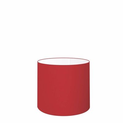 Cúpula Abajur E Luminária Cilíndrica Vivare Cp-7005 ø18x18cm - Bocal Nacional Bordo