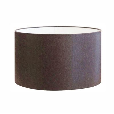 Cúpula Abajur Cilíndrica Cp-7024 ø50x25cm Café