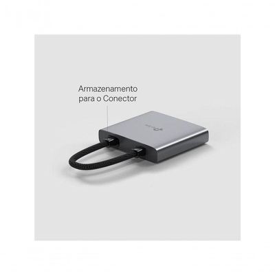 Hub 3 Em 1 Usb Tipo C Uh3020c - Tpn0508