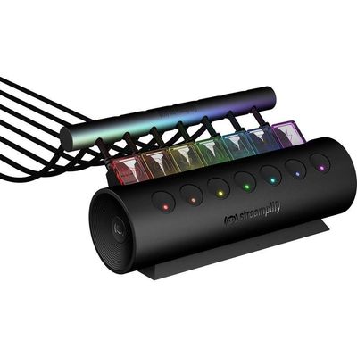 Hub Gamer Ctrl 7 Preto 7 Portas Usb 3.0 Streamplify