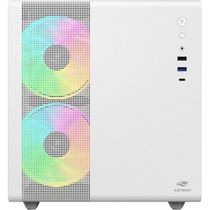 Gabinete Gamer C3tech Aquarius Mt-g710 Sem Fans Branco