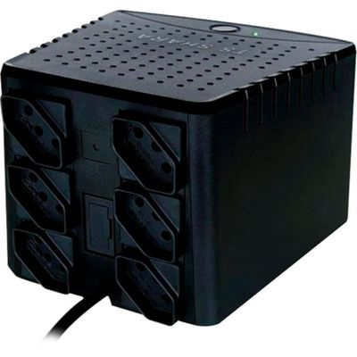 Estabilizador Ts Shara Powerest 700va Bivolt - 9005 Preto Bivolt
