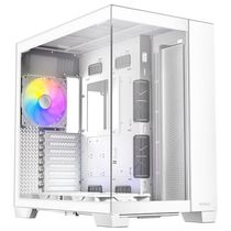 Gabinete Gamer Antec C8 Argb White Lateral Vidro Temperado 4mm E-atx-atx-m-atx-itx 2 Fans 120mm B