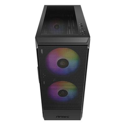 Gabinete Gamer Antec Nx416l Lateral Vidro Temperado Atx-m-atx-itx 2 Fans 120mm Argb - 0-761345-10