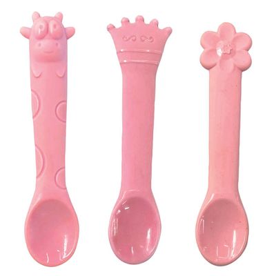 Colher Diversão Rosa 2573 Pais&Filhos Sortida