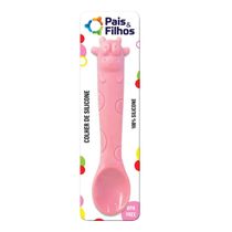 Colher Diversão Rosa 2573 Pais&Filhos Sortida