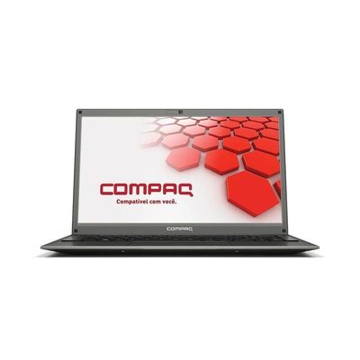 Notebook Compaq Presario 424 Intel Pentium N3700 Linux 4gb 1tb 14" - Cinza