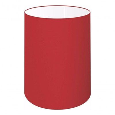 Cúpula Abajur E Luminária Cilíndrica Vivare Cp-7003 ø15x20cm - Bocal Nacional Bordo