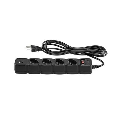 Protetor Eletronico Intelbras C/ 4 Tomadas E 2 Usb - Epe 204 Usb + Pt