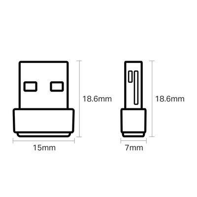 Adaptador Tp-link Usb Wireless Archer T2u Nano Ac600