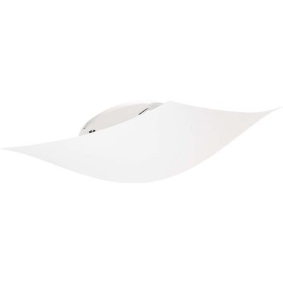 4 Plafon Solari Quadrado Branco Para 2 Lâmpadas E27 Bivolt