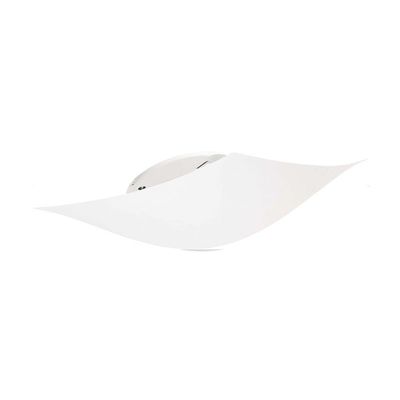 4 Plafon Solari Quadrado Branco Para 2 Lâmpadas E27 Bivolt
