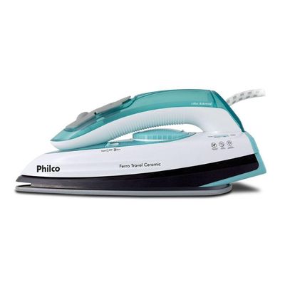 Ferro De Passar Roupas Travel Ceramic 1200w Philco Bivolt