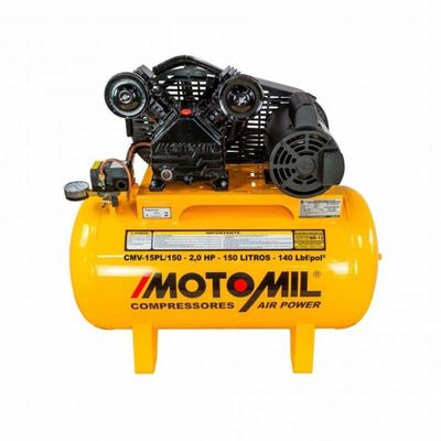 Compressor Air Power Mono 127- 150l Cmv-15pl-150 Motomil 220V