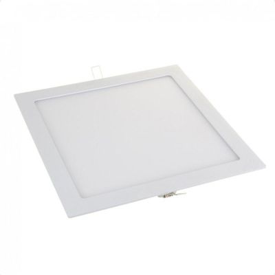 Kit 10 Painel De Led Quadrado Embutir 12w Bivolt Taschibra 4000k Neutro