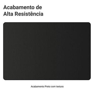 Mesa De Estudos Em L 3 Gavetas Preto Lisboa Madesa