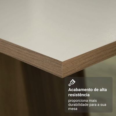 Mesa Para Escritório Diretor Presidente 180cm Rustic-crema 5388madesa