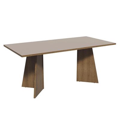 Mesa Para Escritório Diretor Presidente 180cm Rustic-crema 5388madesa