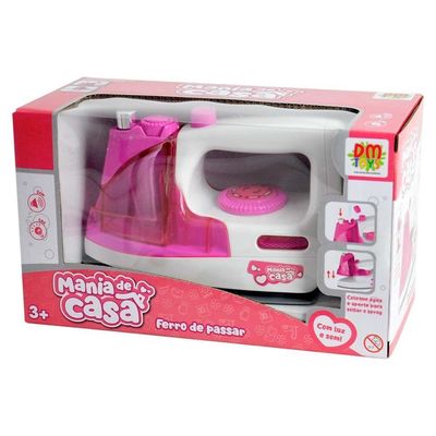 Ferro De Passar Mania De Casa - Dm Toys