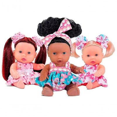 Boneca Coleção Pekenekas Estilosas - Modelos Sortidos - Sid Nyl