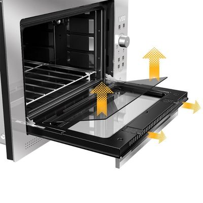 Forno Elétrico De Embutir Digital Mueller 50 Litros Espelhado MFE50L 220V