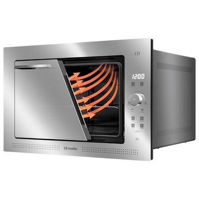 Forno Elétrico De Embutir Digital Mueller 50 Litros Espelhado MFE50L 220V