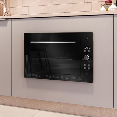 Forno Elétrico De Embutir Digital Mueller 50 Litros Preto MFE50L 220V