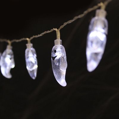 Cordão Luminoso Taschibra Halloween Fantasmas A Pilha