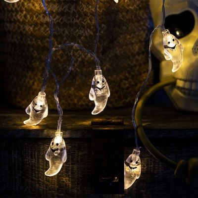 Cordão Luminoso Taschibra Halloween Fantasmas A Pilha
