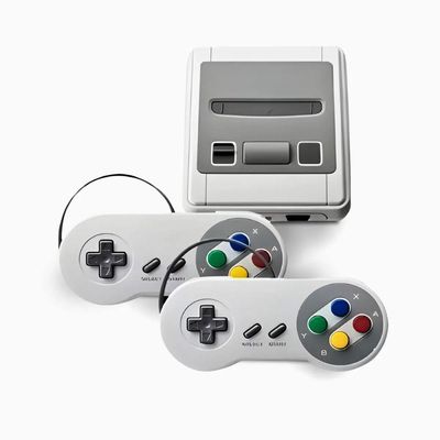 Console Super Mini Game Retrô Com 620 Jogos Clássicos + 2 Controles – Diversão Nostálgica Para Tv