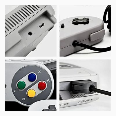 Console Super Mini Game Retrô Com 620 Jogos Clássicos + 2 Controles – Diversão Nostálgica Para Tv