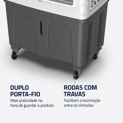 Climatizador Wind Pro Mondial Branco/cinza 260W CL-65L 110V
