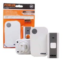 Campainha Eletrônica Sem Fio Foxlux - Alcance 40m - Acionador Resistente à Chuva Ip-44