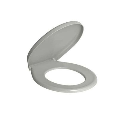 Assento Plástico Com Microban Universal Cinza Real - Deca 440x370mm Antibacteriano