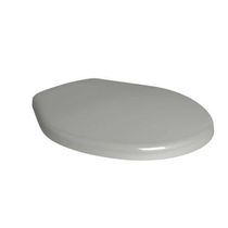 Assento Plástico Com Microban Universal Cinza Real - Deca 440x370mm Antibacteriano