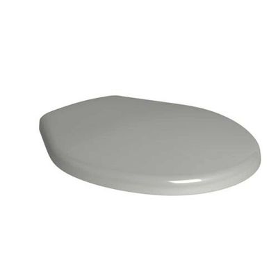 Assento Plástico Com Microban Universal Cinza Real - Deca 440x370mm Antibacteriano