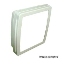 Armário Plástico Caramelo 38x35cm Para Banheiro - Com Espelho 31x27cm