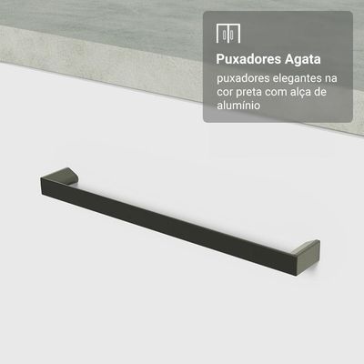 Armário De Cozinha Completa 270cm Branco Agata Madesa 11