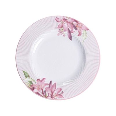 Aparelho De Jantar Tramontina Poème Em Porcelana Decorada 20 Peças Tramontina