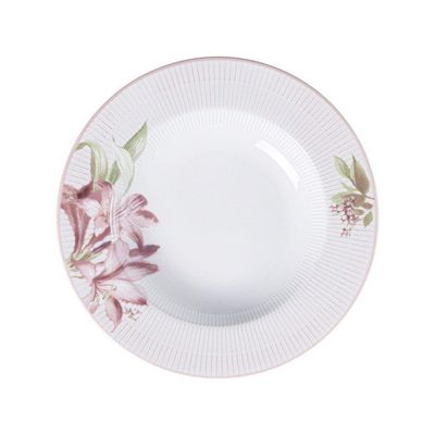 Aparelho De Jantar Tramontina Poème Em Porcelana Decorada 20 Peças Tramontina