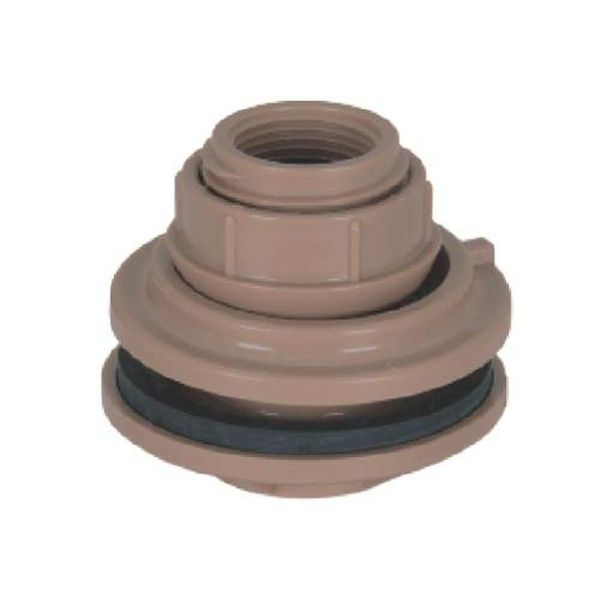 Adaptador Ajustável Pvc 110x4 Com Borracha De Vedação - Amanco